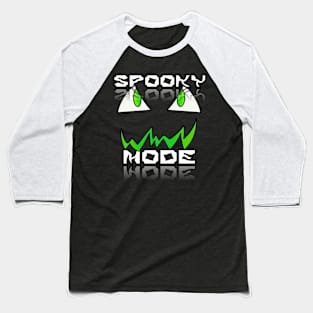 Jack O Lantern Face - Halloween Costume - Spooky Mode Baseball T-Shirt